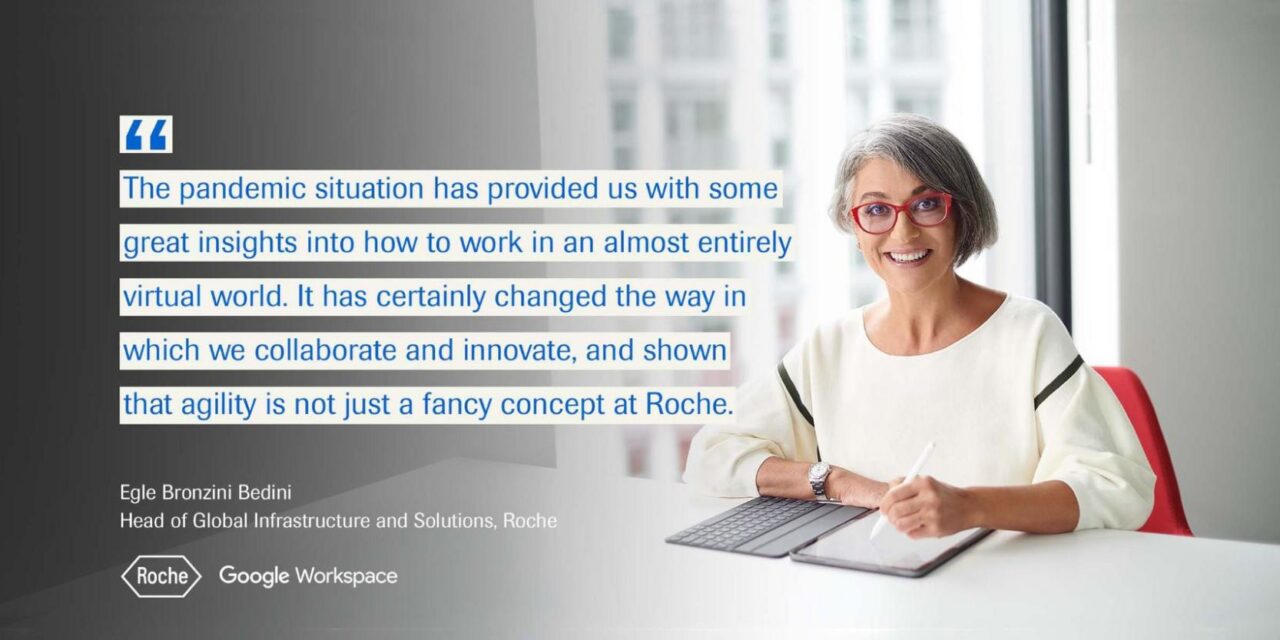 Roche doubles down on digital collaboration with Google Workspace
