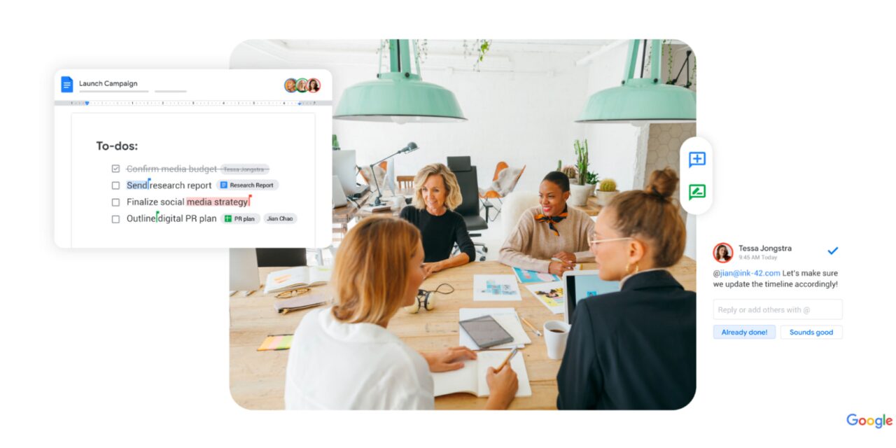 Helping employees unlock collaboration with a no-cost Google Workspace offer