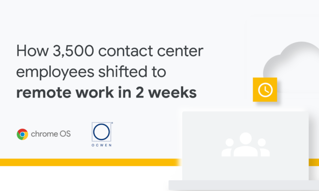 Ocwen becomes a cloud-first company by adopting Chrome OS
