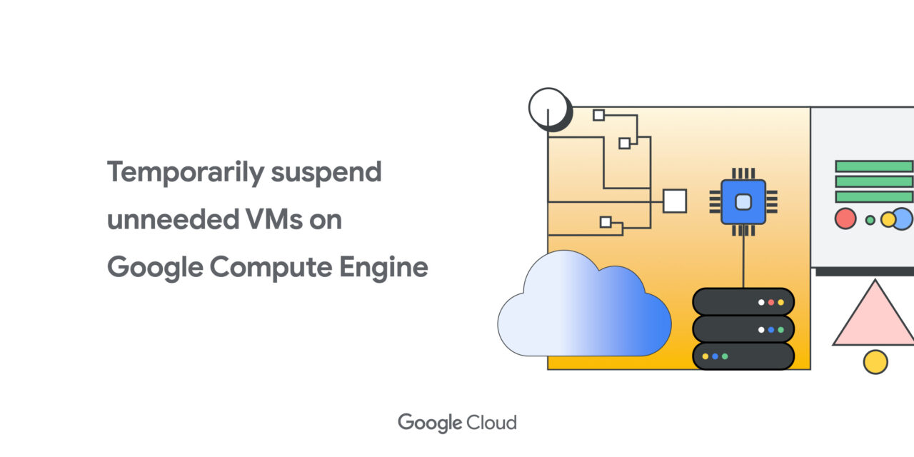Save by suspending VMs on Google Compute Engine