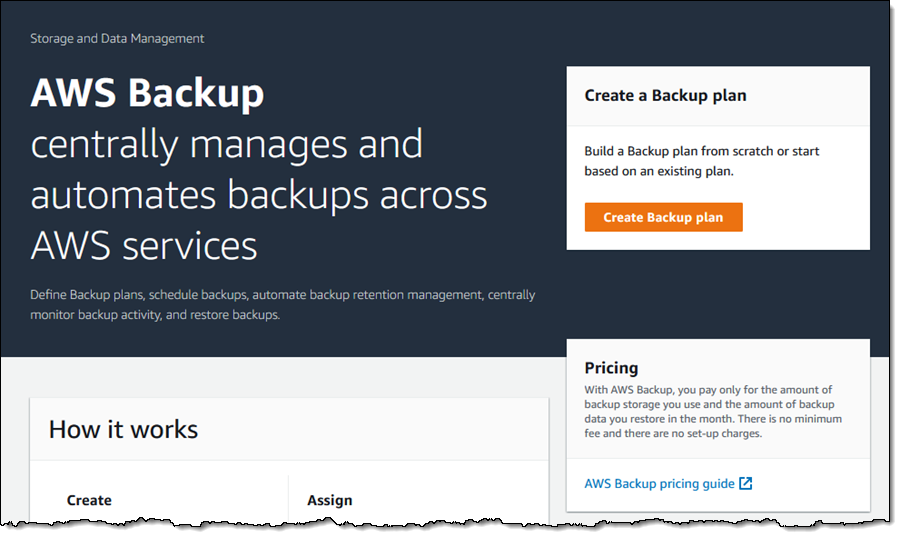 AWS Backup Now Supports Amazon FSx for NetApp ONTAP