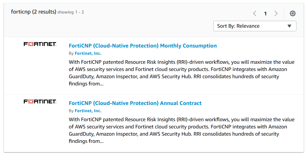Fortinet FortiCNP – Now Available in AWS Marketplace