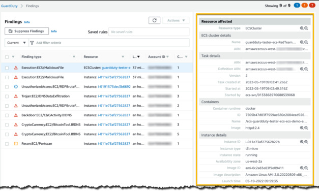 New for Amazon GuardDuty – Malware Detection for Amazon EBS