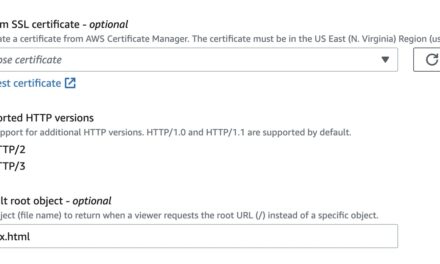 New – HTTP/3 Support for Amazon CloudFront