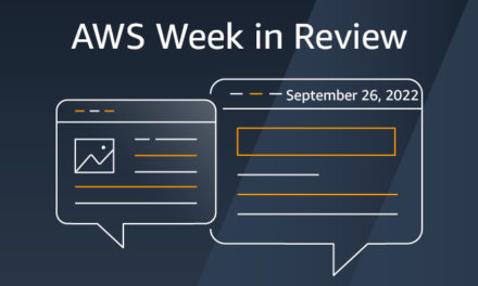 AWS Week In Review — September 26, 2022