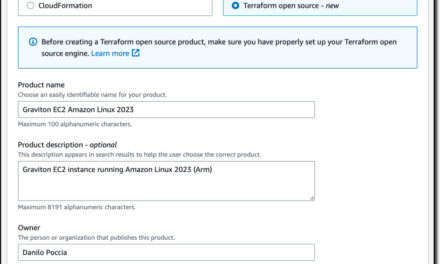 New – Self-Service Provisioning of Terraform Open-Source Configurations with AWS