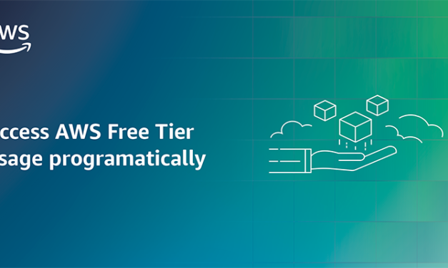 Check your AWS Free Tier usage programmatically with a new