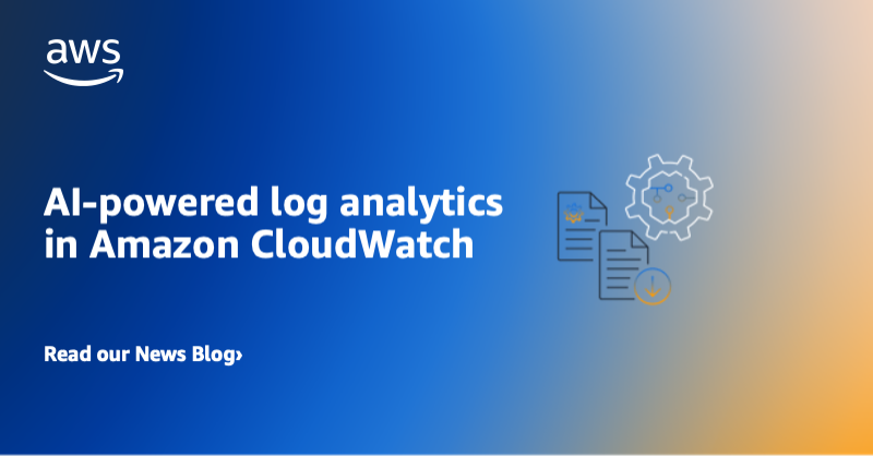 Amazon CloudWatch Logs now offers automated pattern analytics and anomaly
